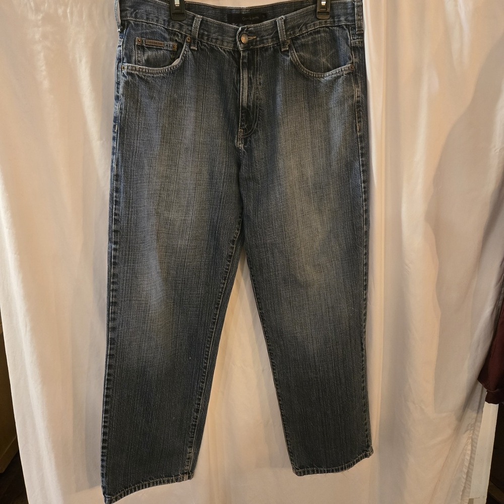 Calvin Klein Jeans Men 36x30 Straight Leg Regular‎ Fit Denim Pants